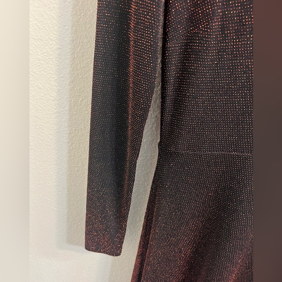 H&M Sparkly Long sleeve dress size Sm - Picture 5 of 9